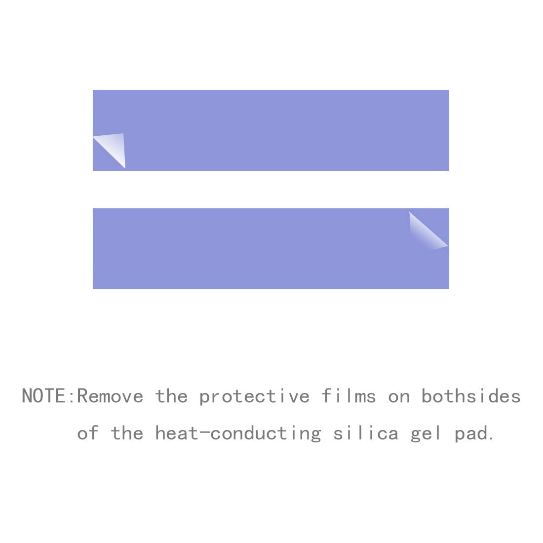Laptop NVMe M.2 Heatsink with Nano Thermal Pads?Heat Sink Copper for 2280 M2 SSD Laptop (2pcs)