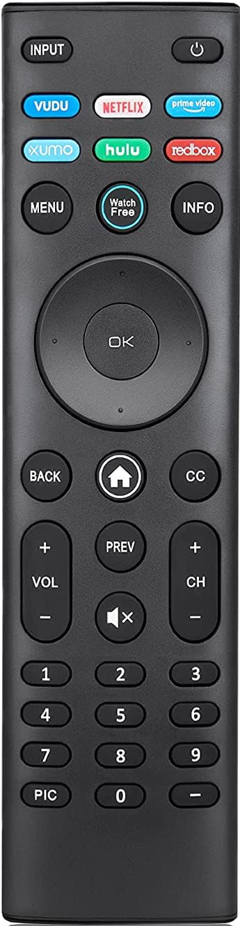 Universal Replacement Remote Control for All VIZIO LED LCD HD 4K UHD HDR Smart TVs,Vizio Remote with Vudu/Netflix/Prime/Xu-mo/Hulu/Redbox Keys