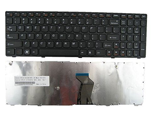 New US Layout Black Color Laptop Keyboard Replacement for IBM Lenovo 25200308 25-200308 MP-10A33US-686A MP-0A T4TQ-US MP-10A3
