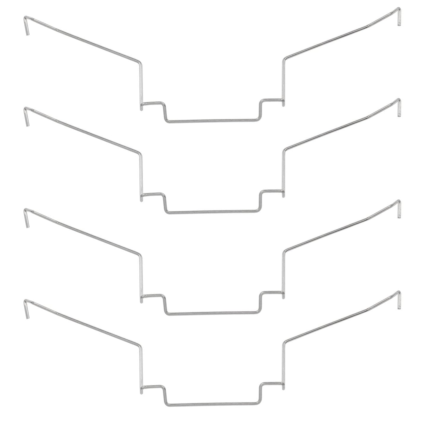 Lovelysp Fan Buckles CPU Heatsink Fan Buckles 12CM Wire Buckle Upper Hook Type Fixing Clips Computer Cooling Accessories-4PCS