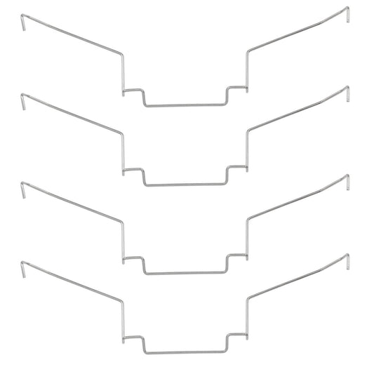 Lovelysp Fan Buckles CPU Heatsink Fan Buckles 12CM Wire Buckle Upper Hook Type Fixing Clips Computer Cooling Accessories-4PCS