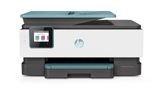 HP OfficeJet Pro 8035 All-in-One Wireless Printer - Includes 8 Months of Ink, Instant Ink, Works with Alexa - Oasis (3UC66A)