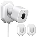 Blink No Drill Mount Bracket Compatible with Blink Mini 2 and Mini 2K/ Blink Outdoor 4 and Outdoor 2K Camera Adhesive Wall Mount(2Pack