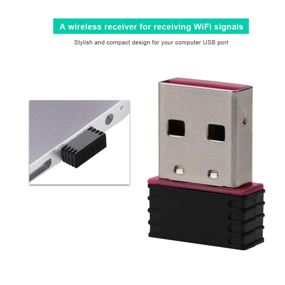 USB WiFi Adapter, 300Mbps Wireless Network Card