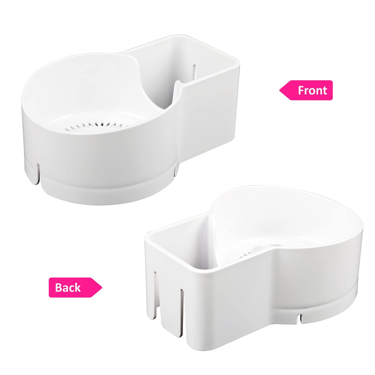 PETIMETI Wall Mount Bracket for Deco X68/XE75/XE75 Pro/AXE5300/AXE5400/PX50 Tri-Band WiFi 6 System (2 Pack)