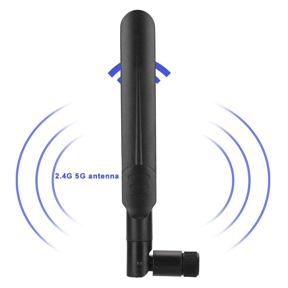 ASHATA Dual Band 2.4GHz 5GHz 8dBi SMA Antenna Directional for Router RTAC68U EX6200 AC15 AC68U RTAC88U AC88U AC3200 AC66U Network Card