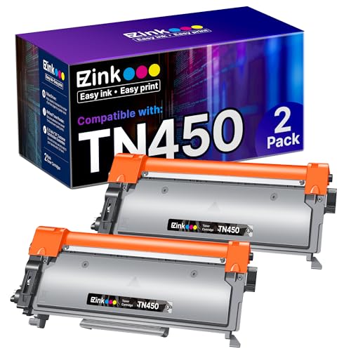 E-Z Ink Compatible Toner Cartridge Replacement for Brother TN450 TN420 TN-450 TN-420 Compatible with HL-2270DW HL-2280DW HL-2230 MFC-7360N MFC-7860DW