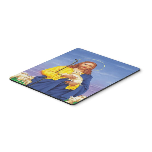 Caroline's Treasures AAH8215MP Jesus The Good Shepherd Holding a Lamb Mouse Pad, Hot Pad or Trivet for Home Office Gaming Working Computers Laptop