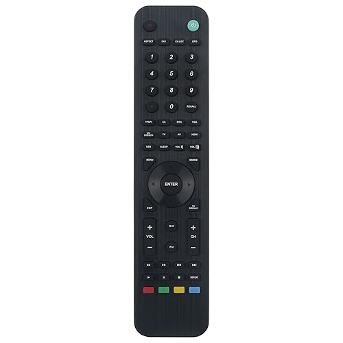 Beyution RM-C1240 Replacement Remote Control Fit for JVC LCD TV LT-19EM74 LT-32EM LT-43EM75 LT-48EM75 LT-24DE74 LT-32EM75 LT-49EM75 LT-55EM75