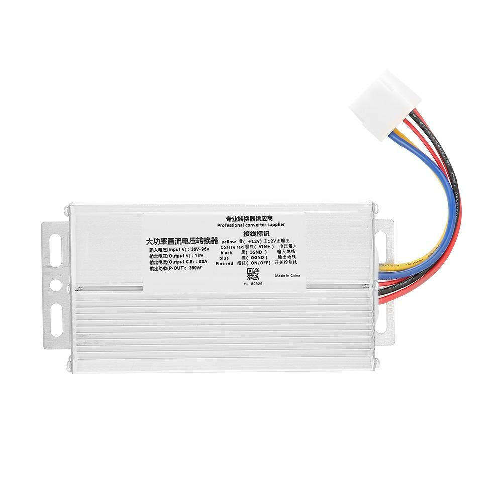 360W DC Voltage Converter, 36-96V to 12V 30A 360W DC Converter Adapter Voltage Transformer Supplies Voltage Transformer
