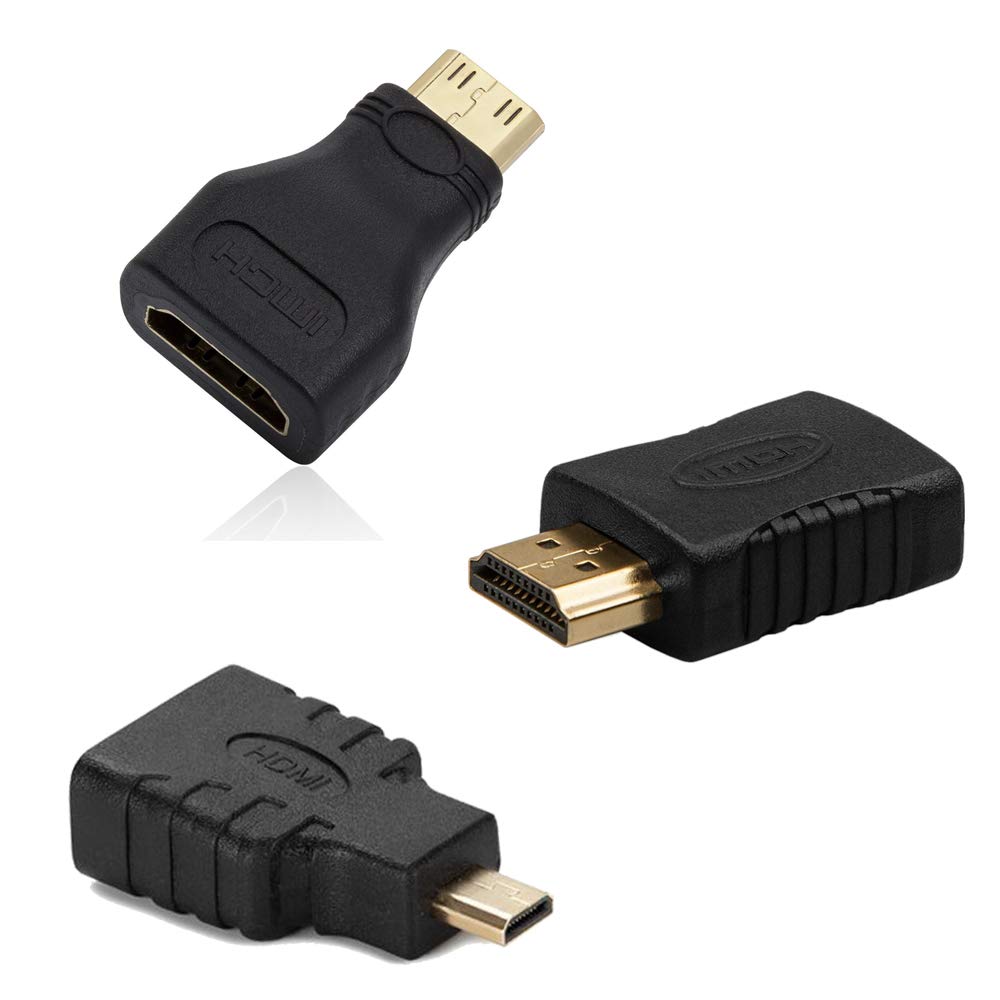 AONTOKY Hdmi Adapters Kit (7 Adapters) Mini Hdmi to Micro Hdmi Male to Female