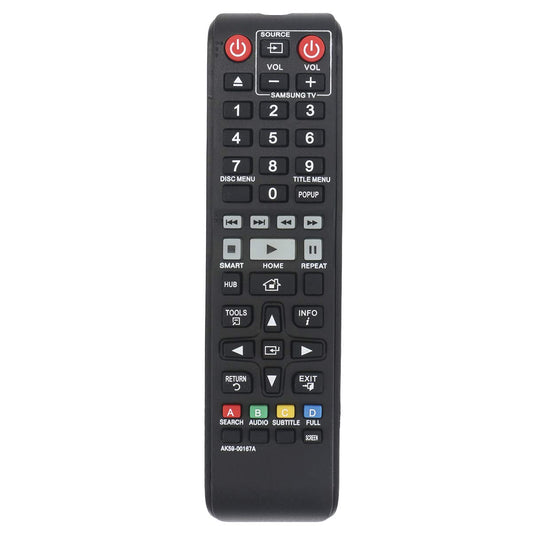 AK59-00167A Replace Remote Applicable for Samsung Blu-ray Disc Player BD-J6300 BD-J6300/ZA BD-JM63 BD-JM63C BD-F7500 BD-F7500/ZA BD-F6500 BD-F6700