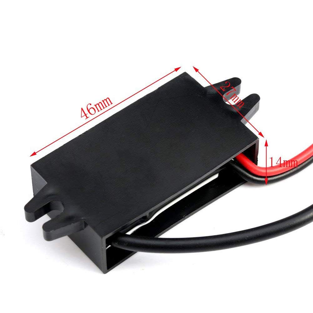 SSLHONG Mini USB DC 8-35V to DC 5V Step-Down Converter Buck Module 12V/24V to 5V 3A 15W Power Adapter