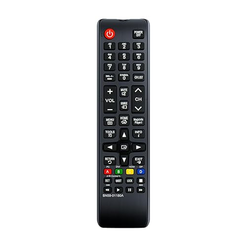BN59-01180A Remote Control for Samsung Smart TV Remote Replacement - Effortless Control for Various Samsung TV Models DM32D DM40D DM48D ML55E OH24E