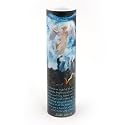 THE SAINTS COLLECTION Angel and Shepherds LED Flameless Devotional Prayer Candle