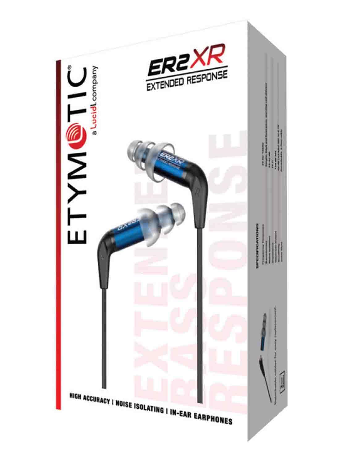 Etymotic ER2XR Extended Response Earphone, Multicolored