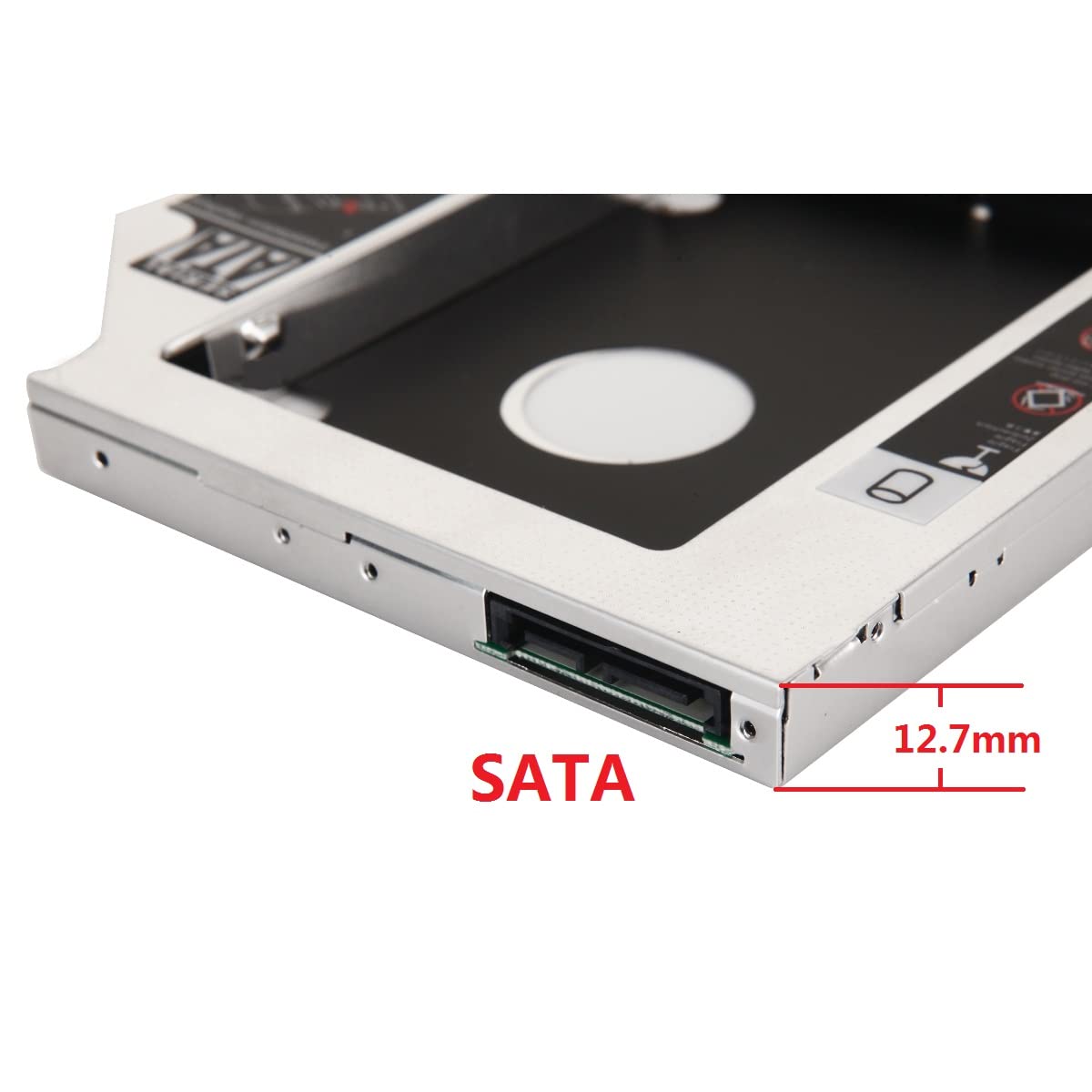 12.7mm SATA 2nd Second Hard Driver Optical Bay Caddy Frame Tray for Dell Optiplex 760 780 790 960 980 990 1070 9010 9020