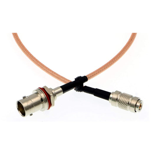 Uonecn HD SDI DIN 1.0/2.3 Mini BNC to BNC Female RG179 for Blackmagic HyperDeck Shuttle 12''