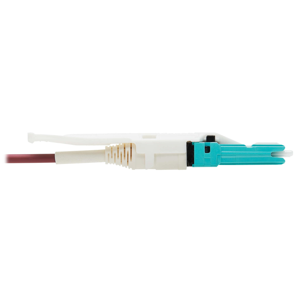 TRIPP LITE 400G Fiber Optic Cable, Duplex Multimode 50/125 OM4 Fiber, CS-PC/LC-PC (M/M), LSZH Jacket, 1m, Magenta (N822L-01M-MG)