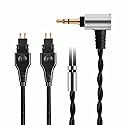 FAAEAL Replacement Audio Cable for Sennheiser HD560 Headsts,3.5mm/2.5mm/4.4mm Braided 5N LC-OFC Upgrade Cable for Sennheiser HD580,HD600,HD660S,HD650…
