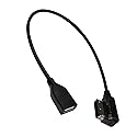 HQRP MDI AMI/MMI/USB Cable Adapter Compatible with Audi ? MMI 3G ? AMI (Audi Music Interface) Audio MP3 Music Interface Adapter