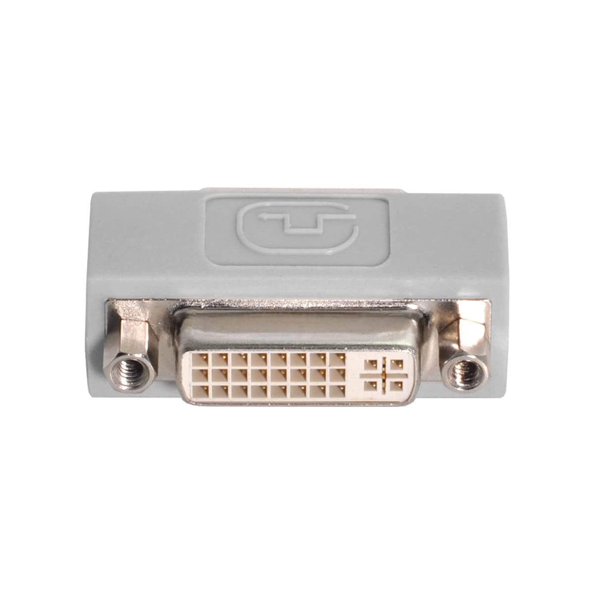 cablecc DVI 24+5 Female to DVI 24+5 Female Video Converter Adapter 180d Extender
