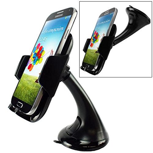Car Mount Phone Holder Windshield Swivel Cradle Stand Window Glass Dock Suction for Verizon Motorola Moto Z Force Droid - Verizon Motorola Moto Z Play