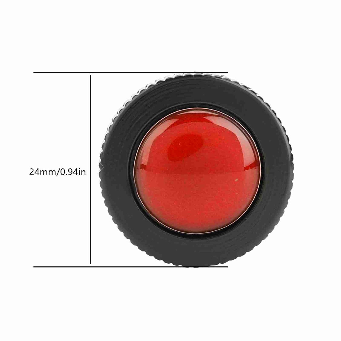 Acouto Quick Release Plate Mini Aluminium Alloy Camera Round Quick Release Plate Head 1/4 inch Screw for Compact Action Tripod Mounts Clamps Red