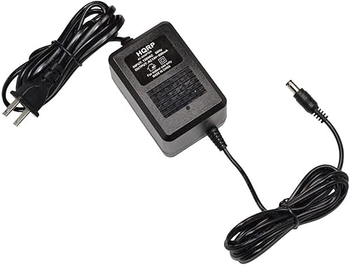 HQRP AC Adapter Compatible with BOSS DR-770 DR-880 Dr. Rhythm Sound Generator, SP-505 Groove Sampling Workstation, JS-5 Jam Station, Power Supply…