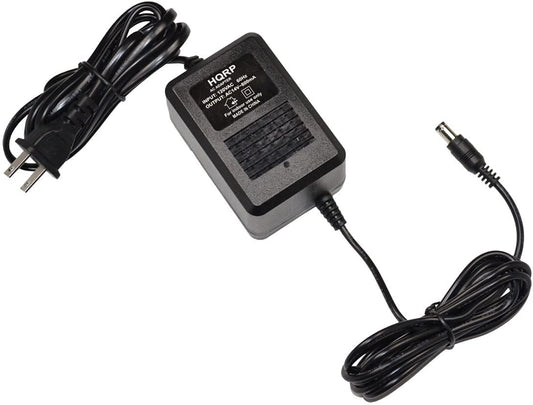 HQRP AC Adapter Compatible with BOSS DR-770 DR-880 Dr. Rhythm Sound Generator, SP-505 Groove Sampling Workstation, JS-5 Jam Station, Power Supply…