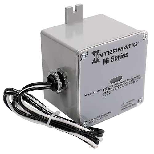 Intermatic IG1200RC3 - Advanced Surge Protection with TPMOV Technology - Rainproof Design for Indoor/Outdoor Use - 3-Year Warranty and $7,500