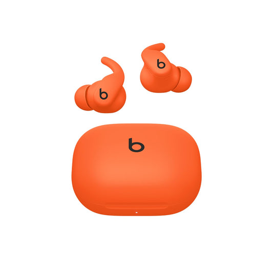 Beats Powerbeats Fit - Wireless Noise Cancelling Workout Earbuds with Secure-Fit Wingtips - Spark Orange (Renewed Premium)