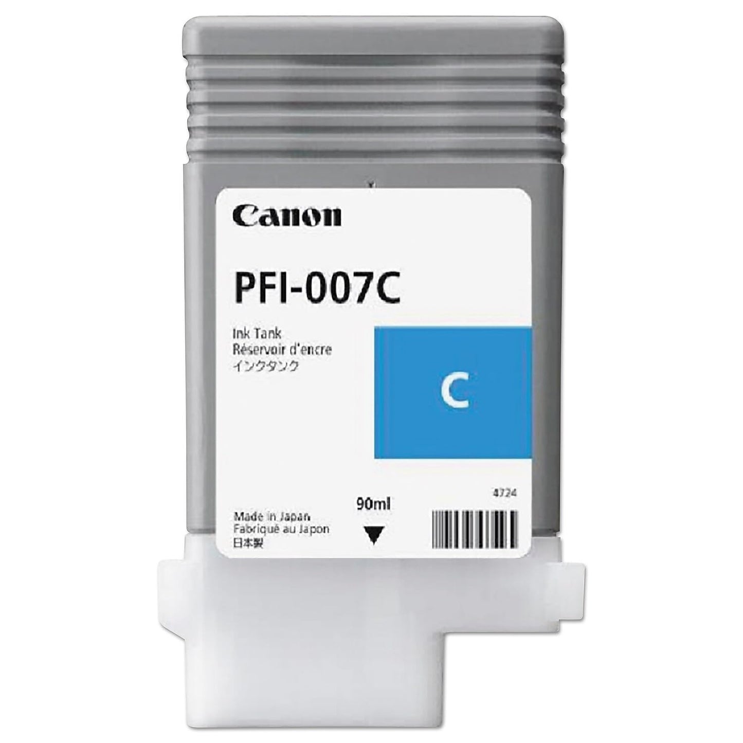Canon PFI-007C Cyan Ink Tank (90mL)