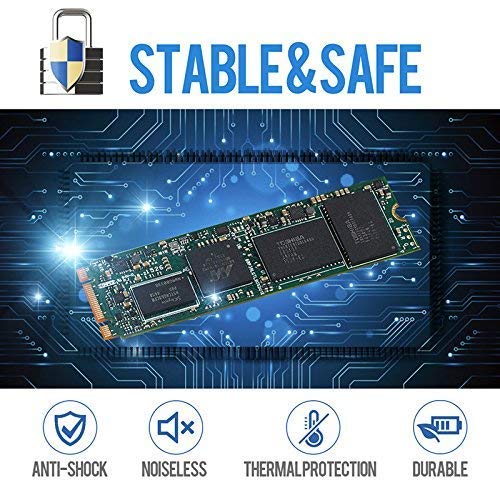 SSD SATA M.2 2280 128GB Dogfish Ngff Internal Solid State Drive High Performance Hard Drive for Desktop Laptop SATA III 6Gb/s Includes SSD 60GB 120GB