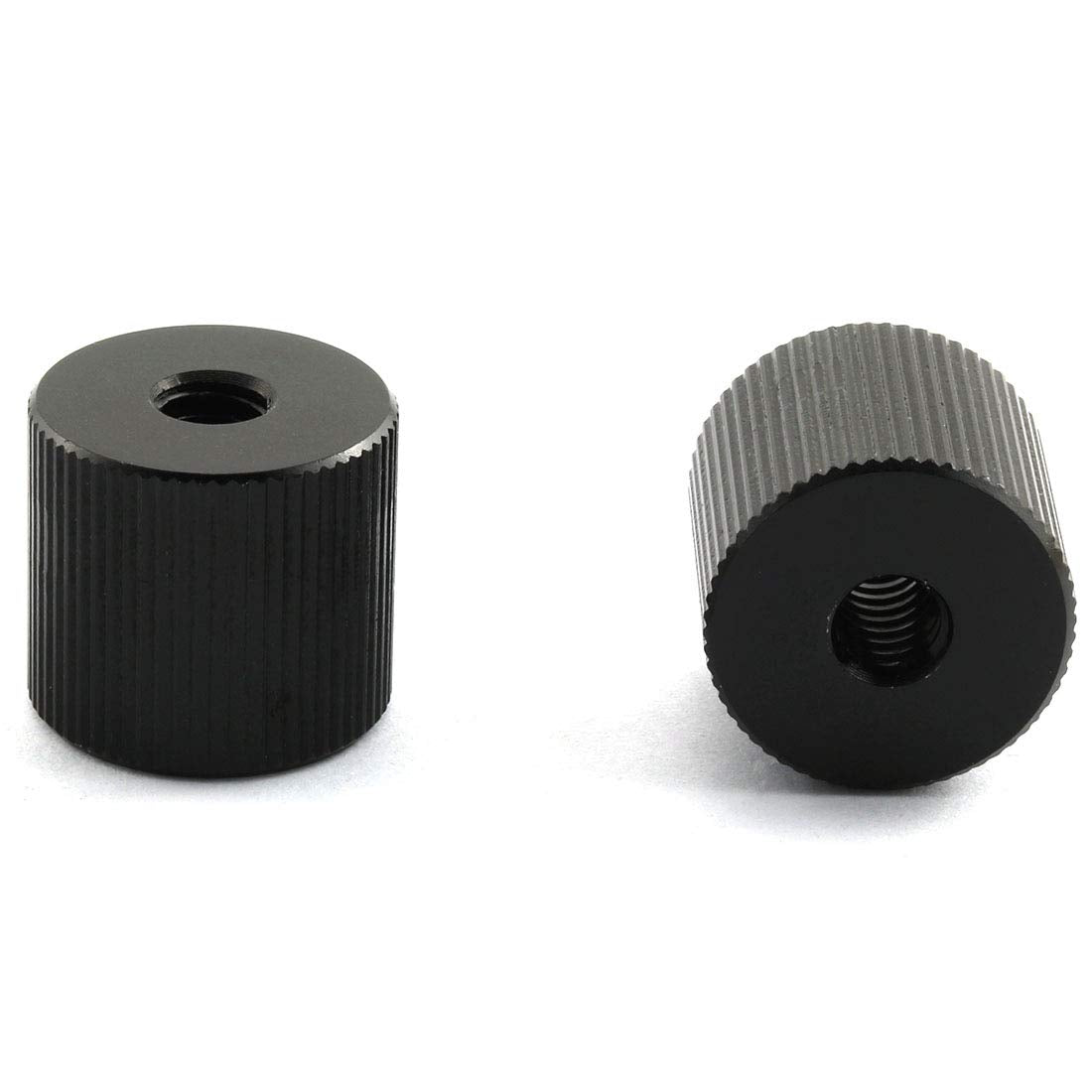 HJ Garden 2pcs 1/4"-20 Thread Tripod Nut Connection Mounts Nuts Articulating Arms Tripod Rigs Replacement Parts