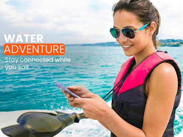 Phone Lasso® Tether Set - Adjustable Neck Strap & Wrist Strap with 2 Grip Patches, Fits Most Cases, Compatible with iPhone, Samsung, Android