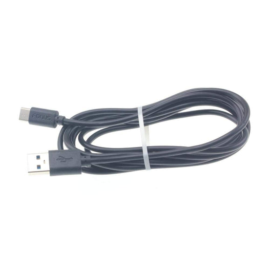 6ft USB Cable Type-C Charger Cord Power Wire USB-C Long Fast Charge Sync High Speed Black Compatible with Kyocera DuraXV Extreme