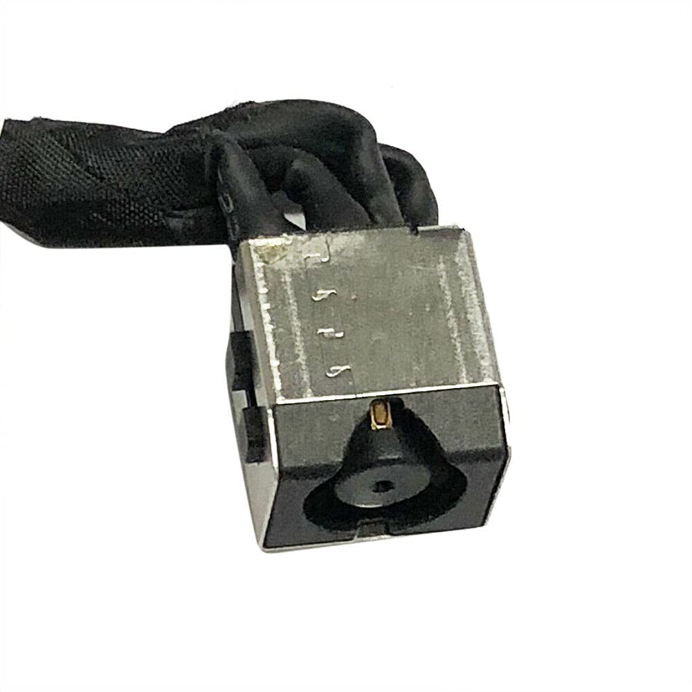 GinTai Laptop AC DC Jack Power Cable Plug in Charging Port Cable Connector Socket with Wire for DELL G7 17 7700 P46E (CB33) P46E001 5Y03V 5Y03V
