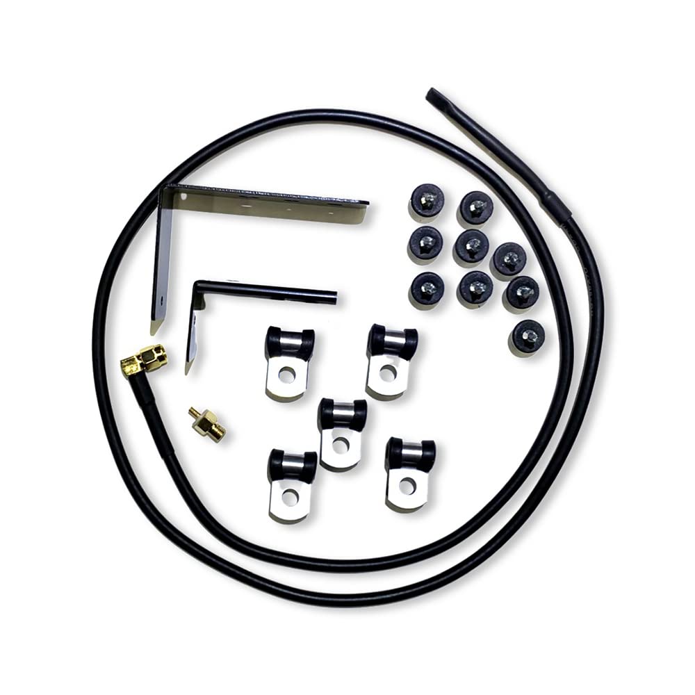 The Remote Antenna Extension Kit for Wireless Wildlife Feeder Remote Control Systems, 10 Foot High-Gain Coaxial Cable for Signal Range Optimization