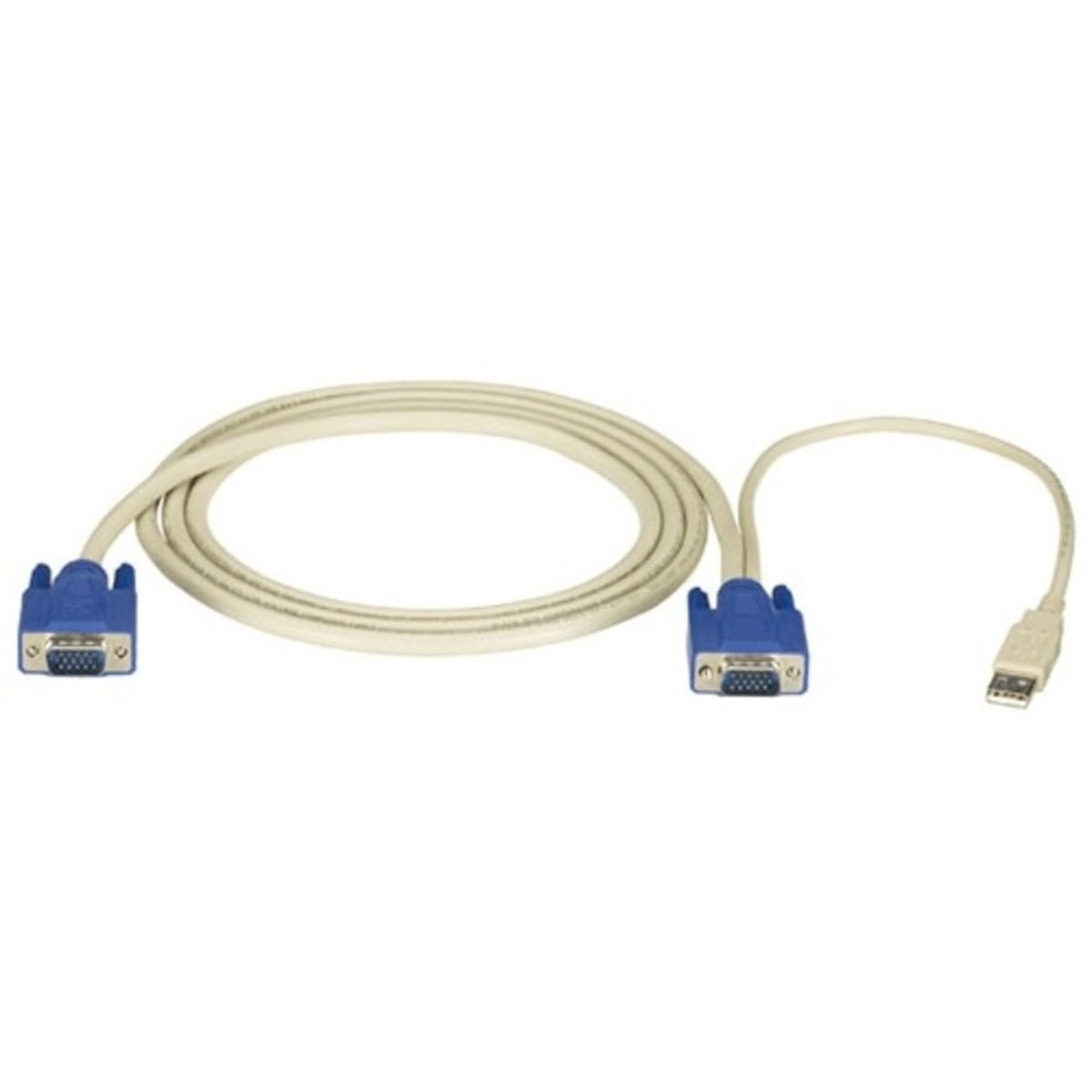 Black Box 15FT KVM CPU Cable VGA USB EC Series