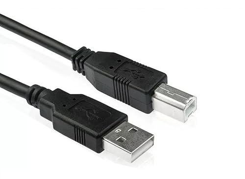 Jyterlks 6FT Printer USB 2.0 Cable Compatible with Epson Workforce Pro WF-3820 WF-3823 WF-3730 WF-3720 WF-4820 WF-4830 WF-7820 WF-7840