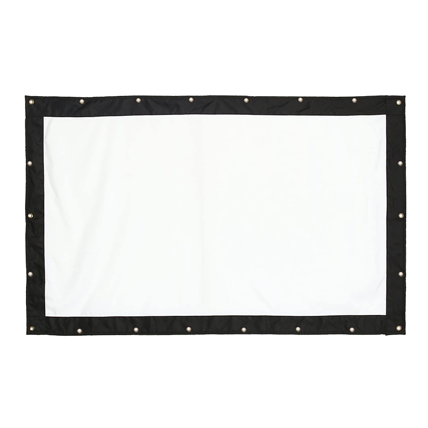 HD Projector Screen, 200 Inch 16:9 Foldable Wall Mount Outdoor Indoor Film Movie Projector Folding Projection Screen Curtain for Travel Office Home