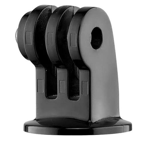Manfrotto EXADPT Universal GoPro Tripod Mount Adapter with 1/4 Thread Connection (Black)