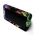 MightySkins Carbon Fiber Skin for Amazon Echo Show 5 (Gen 1 & Gen 2) - Bright Smoke | Durable Textured Carbon Fiber Finish | Easy to Apply and Change