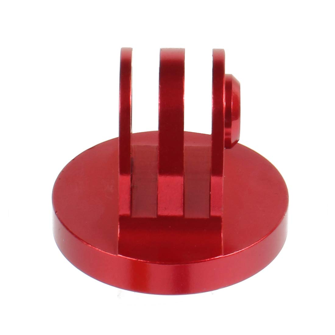 NovelGoal Mini Tripod Mount Adapter 1/4" Aluminium Alloy Base Compatible with GoPro Sports Action Camera Accessories (Red)