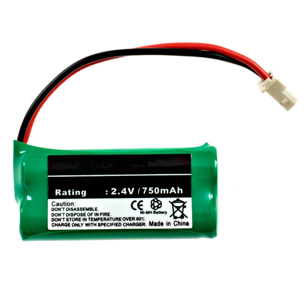 AT&T-Lucent CRL81212 Cordless Phone Battery 2xAAA Ni-MH 750mAh/J CONNECTOR - Replacement Battery