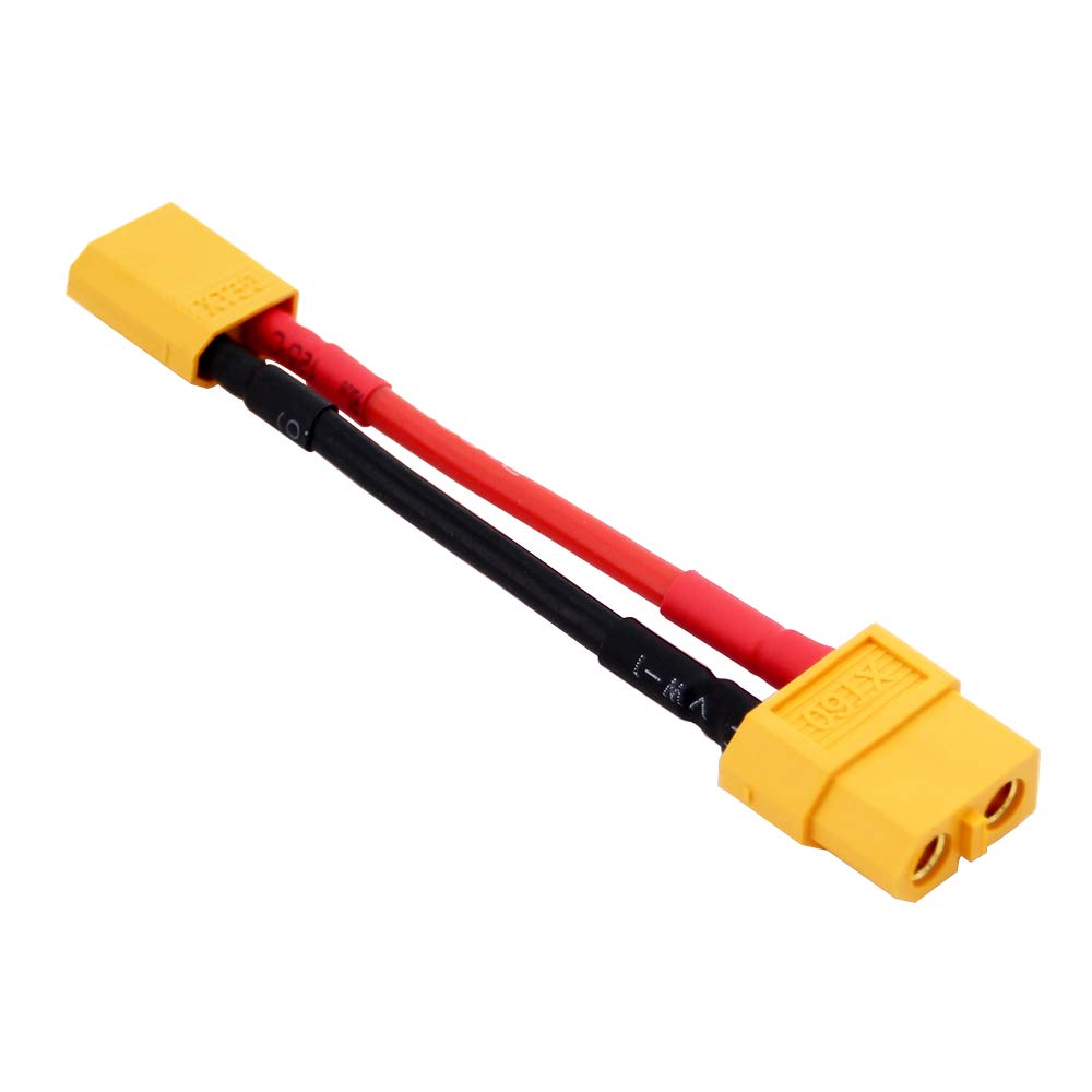 4pcs Male XT30 to Female XT60 / XT-60 Connector Adapter with 16awg 5cm Wire(BDHI-91)