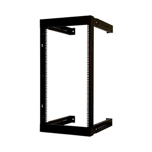 VC VERTICAL CABLE 20U Open Wall Mount Frame Rack - Adjustable Depth 18"- 30"