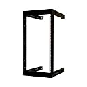 VC VERTICAL CABLE 20U Open Wall Mount Frame Rack - Adjustable Depth 18"- 30"
