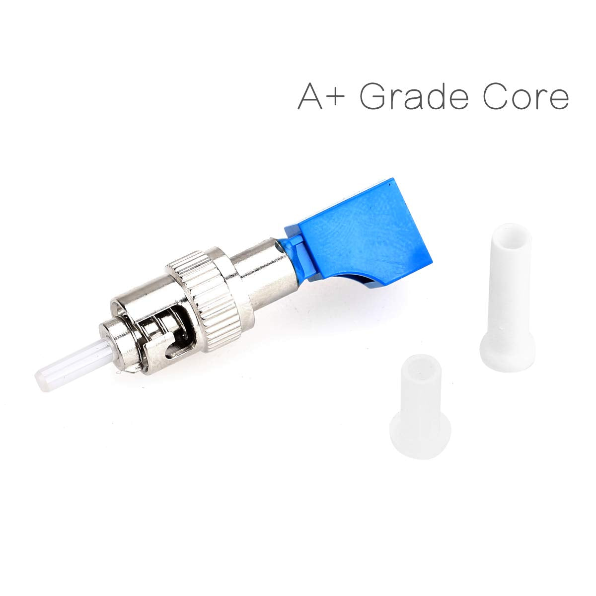 KELUSHI Single Mode 9/125 SM ST Male to LC Female Hybrid Optical Fiber Adapter Connector